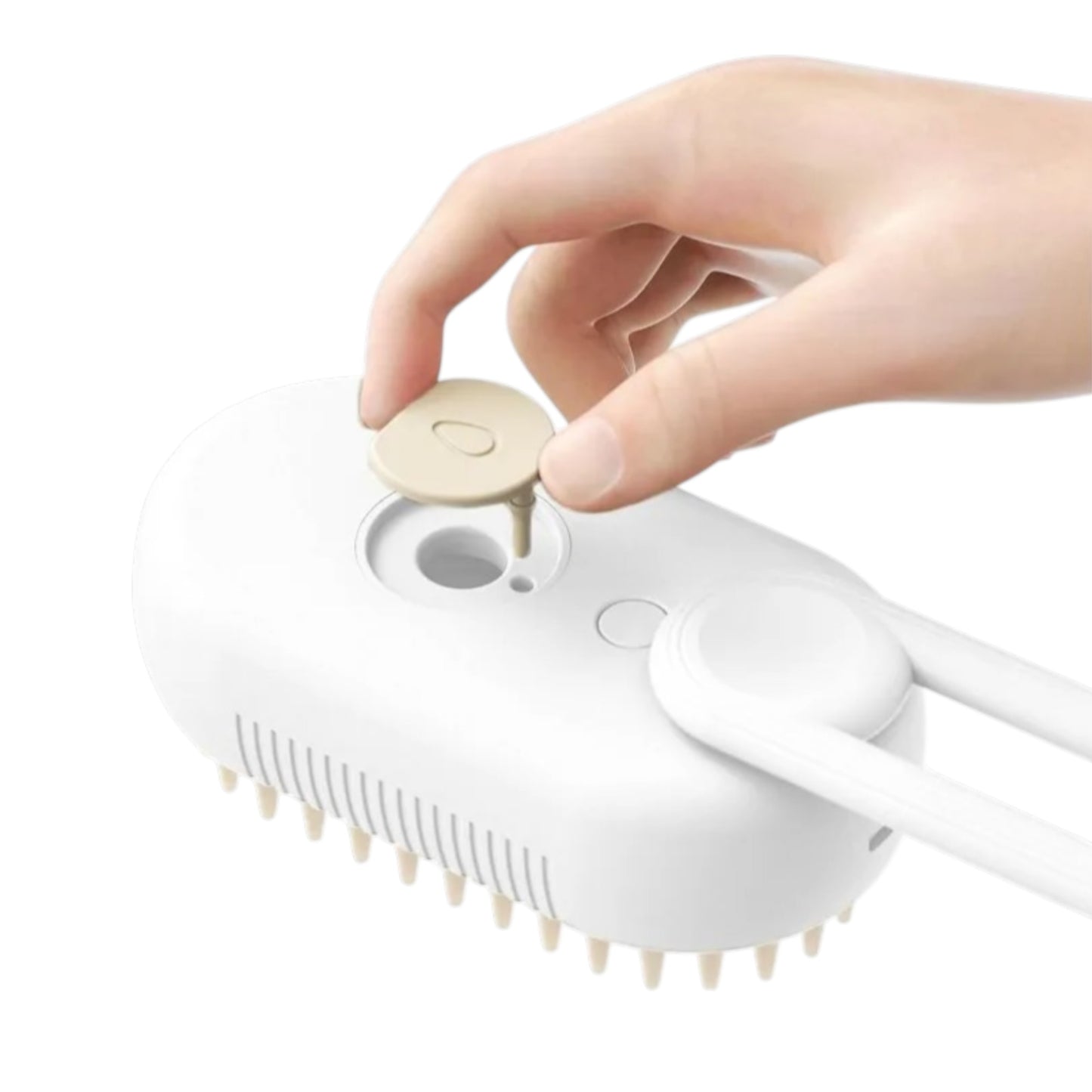 Cepillo Electrico Para Mascotas Spray Humidificador Masajeador 3 en 1