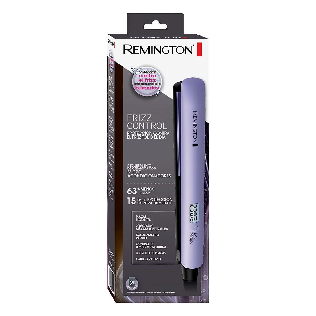 Plancha alisadora Remington S3A100 Frizz Control placas cerámica