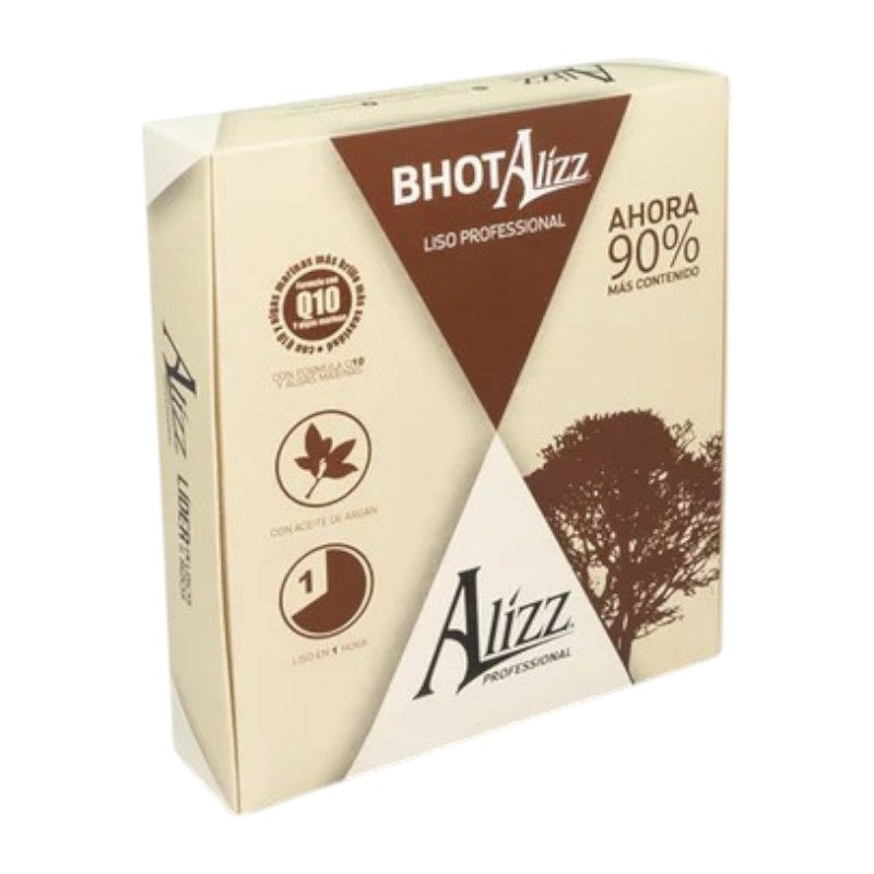 Kit BHOT Alizz Liso Professional 240gr Tratamiento capilar de alisado intensivo