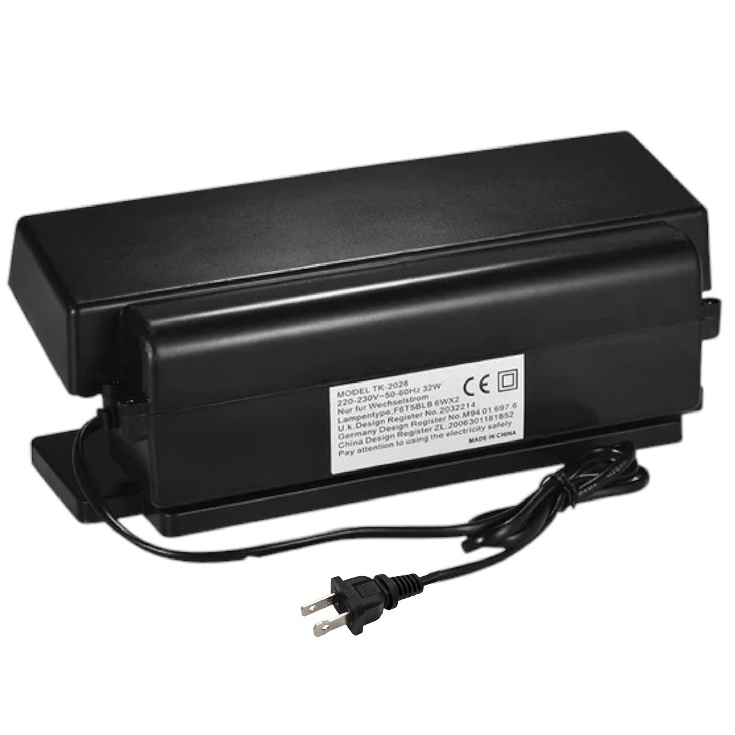 Detector de Billetes Falsos TK-2028 Luz Ultravioleta Doble Tubo