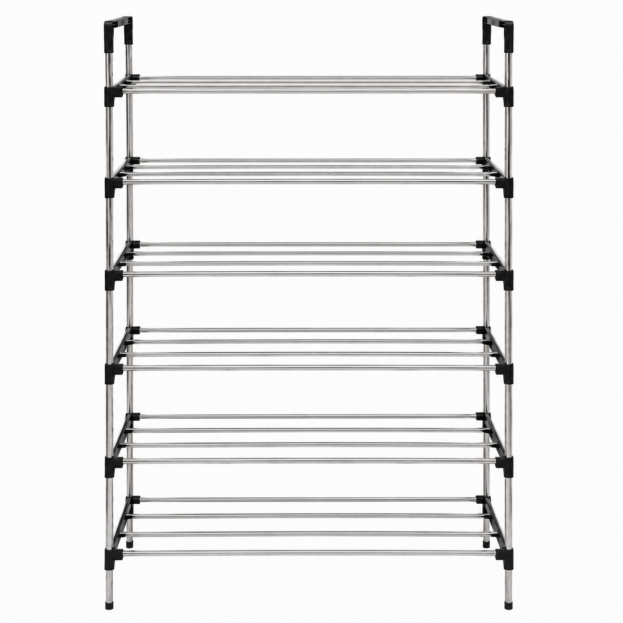 Zapatero Organizador Rack 6 Niveles Metálico 18 Pares