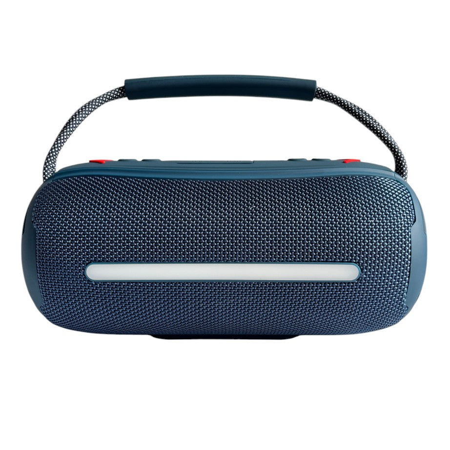 Parlante bluetooth Boombox 360 Réplica 1.1 40W Luces LED y Correa
