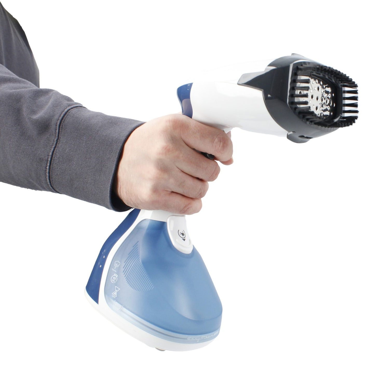 Plancha Vaporizador Vertical Kalley K-MPV1500A 1500W Cabezal con Cepillo