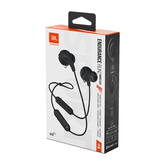 Audífonos Bluetooth JBL Run2 Wireles Resistencia al agua IPX5