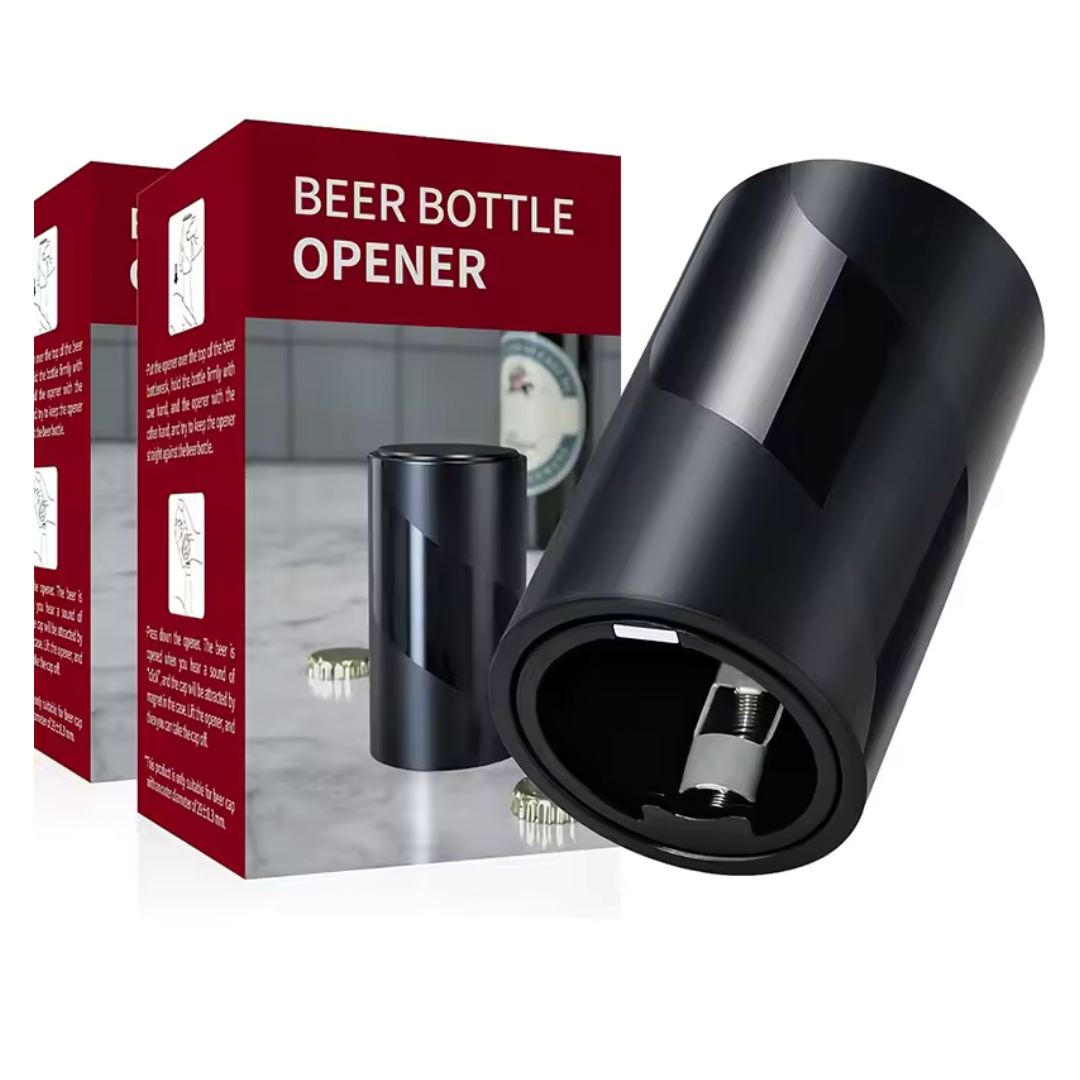 Destapador Automático De botellas Sistema magnético Push Down