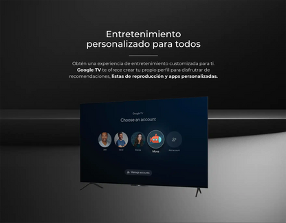 Televisor Kalley 32GQ200 32” QLED FHD Smart TV Google TV