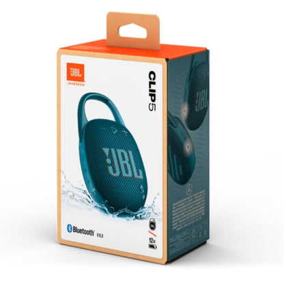 Parlante Original JBL Clip 5 Portátil Bluetooth Resistente Agua