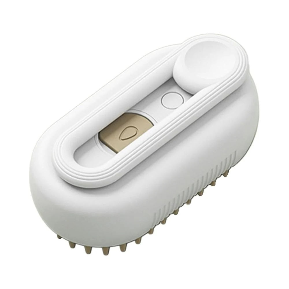 Cepillo Electrico Para Mascotas Spray Humidificador Masajeador 3 en 1