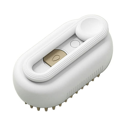Cepillo Electrico Para Mascotas Spray Humidificador Masajeador 3 en 1