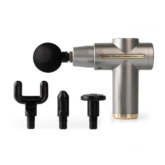 Masajeador muscular portátil tipo pistola de vibración con 4 velocidades