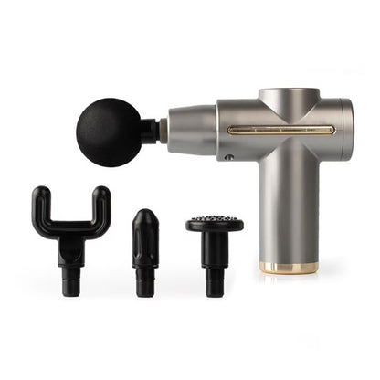 Masajeador muscular portátil tipo pistola de vibración con 4 velocidades