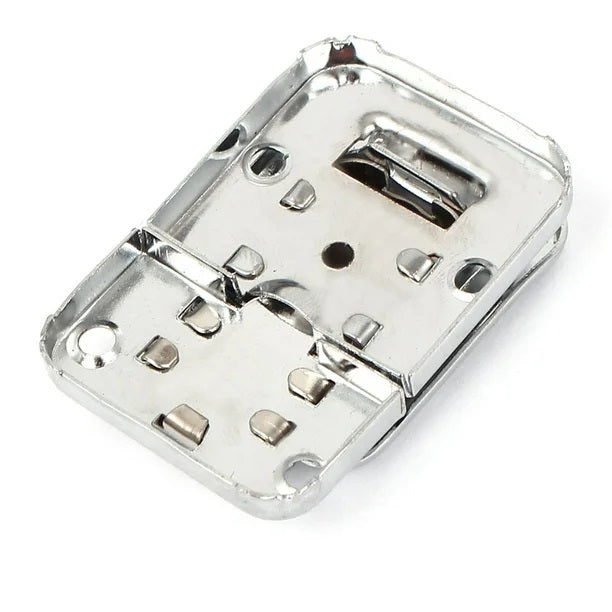 Chapas de Cierre Metálicas para Cajas Pack x6 Hebilla Palanca (27x40mm)