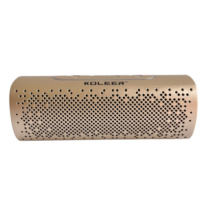 Parlante Bluetooth Koleer S819 Portátil 10W con Luces LED diseño metalico