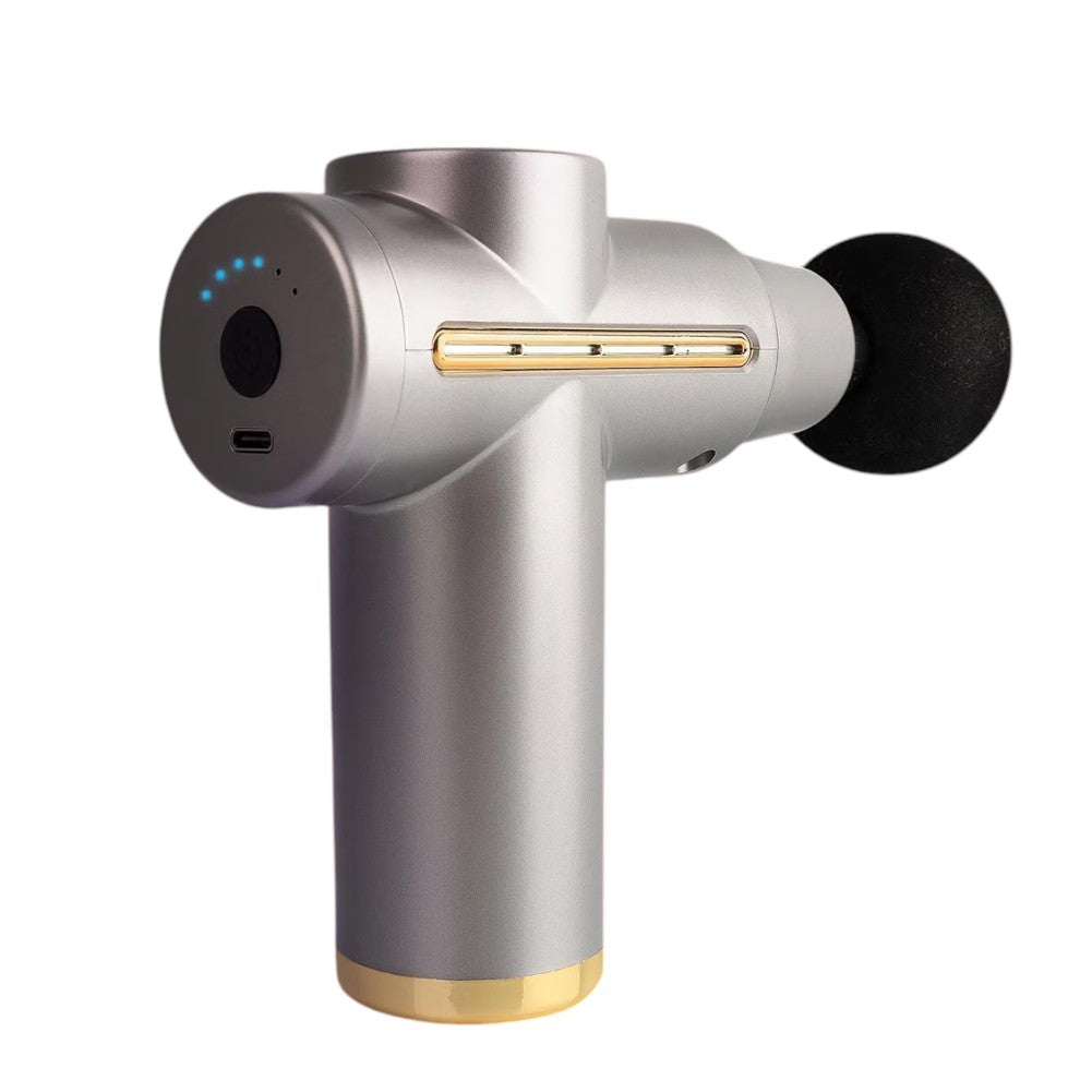 Masajeador muscular portátil tipo pistola de vibración con 4 velocidades