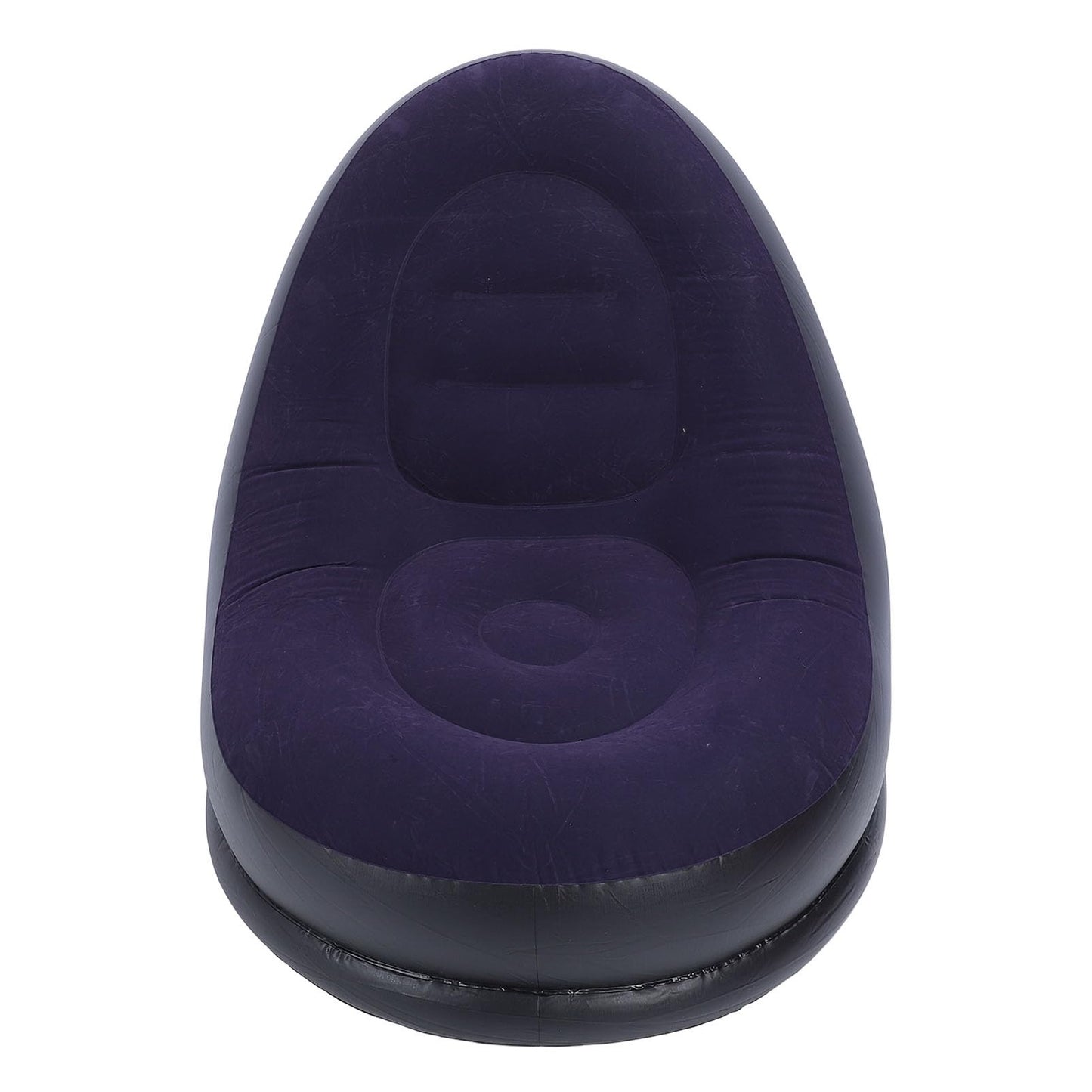 Sillón inflable portátil para adultos con reposa pies comodidad