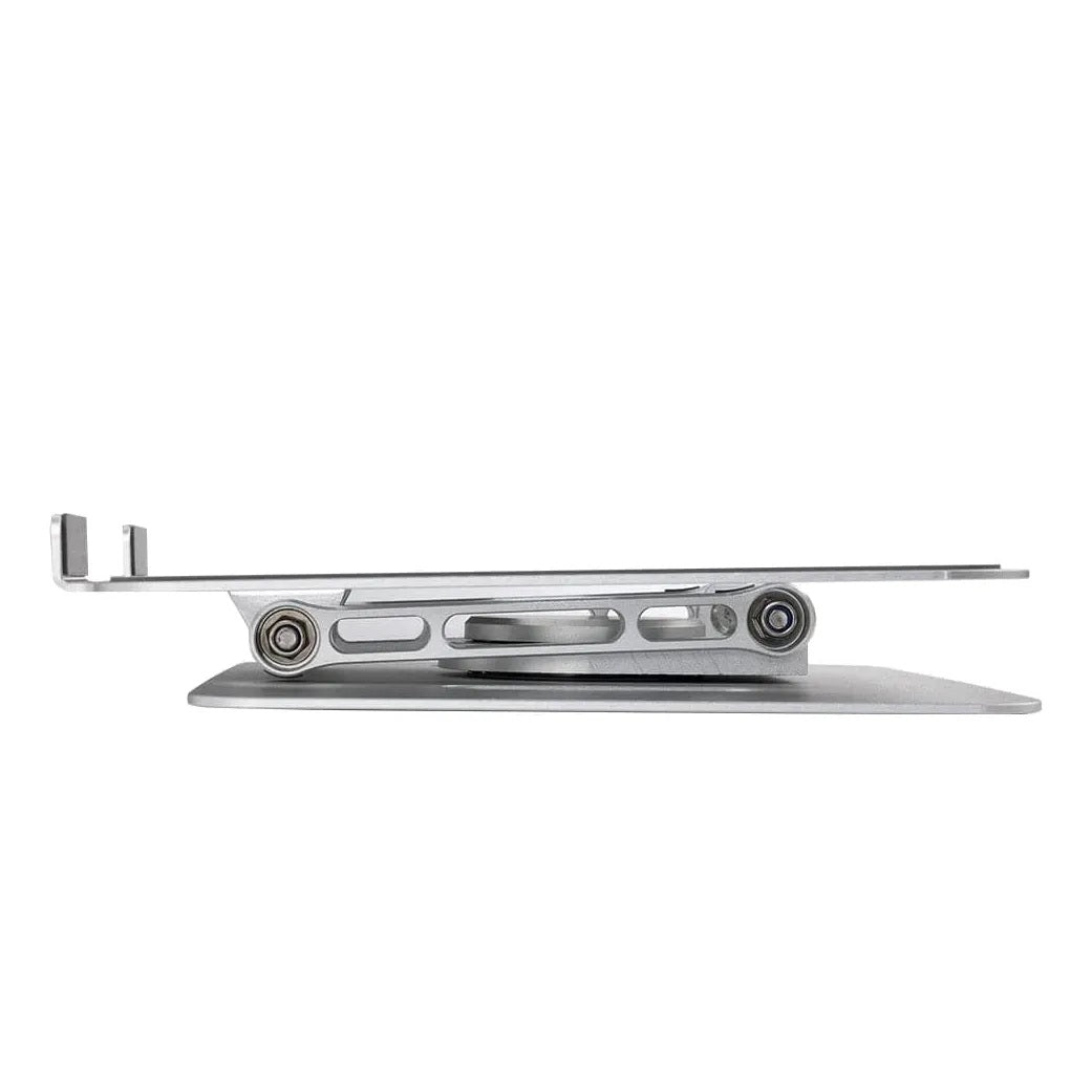 Soporte base de aluminio para computador y tablet giratoria 360° Plegable