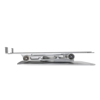 Soporte base de aluminio para computador y tablet giratoria 360° Plegable