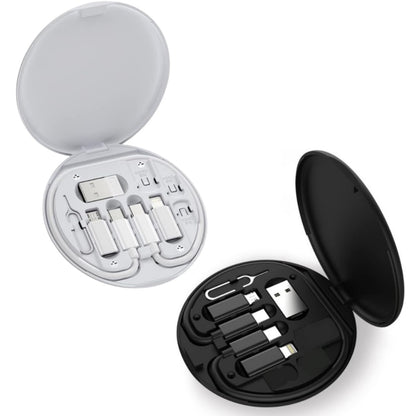 Kit Multifuncional de Datos y Carga Viajero 60W Estuche 7 en 1