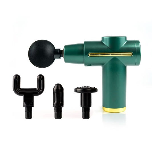 Masajeador muscular portátil tipo pistola de vibración con 4 velocidades