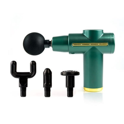 Masajeador muscular portátil tipo pistola de vibración con 4 velocidades