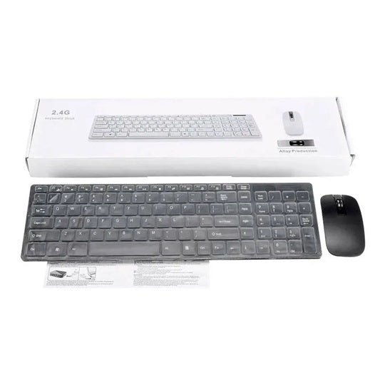 Combo teclado y mouse inalámbrico ultra delgado K-06