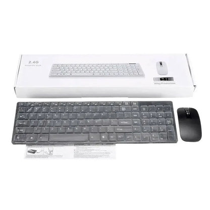 Combo teclado y mouse inalámbrico ultra delgado K-06