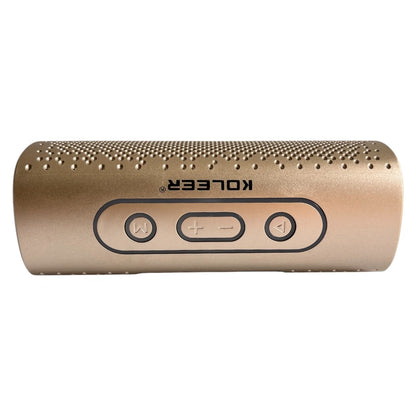 Parlante Bluetooth Koleer S819 Portátil 10W con Luces LED diseño metalico