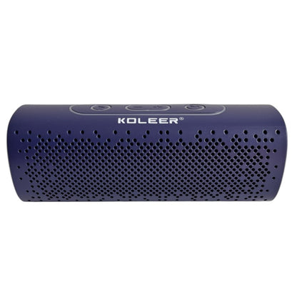Parlante Bluetooth Koleer S819 Portátil 10W con Luces LED diseño metalico
