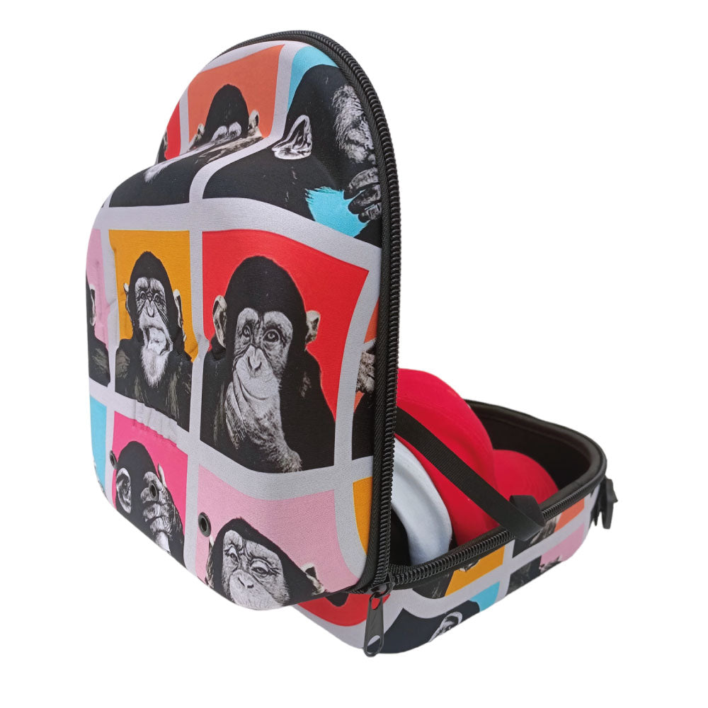 Bolso porta gorras maleta de viaje capacidad para 8 correa manos libre