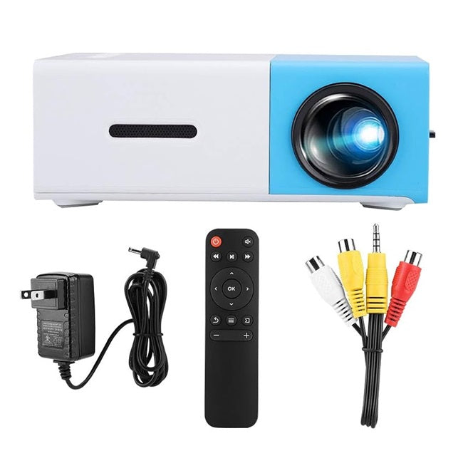 Video beam led proyector YG300 600 lúmenes portátil