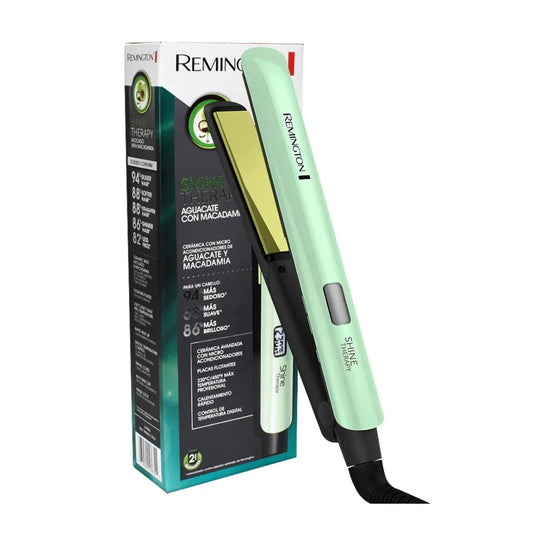 Plancha para el cabello Remington Shine Therapy de Aguacate original