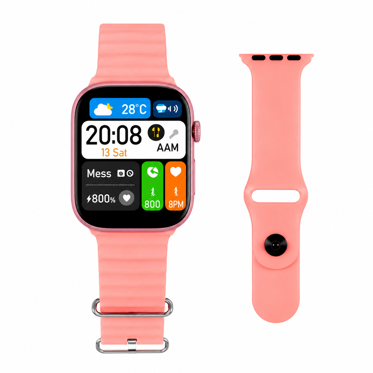 Smartwatch X10 Mini Bluetooth Llamadas Carga Inalámbrica