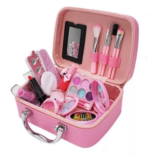 Kit De Maquillaje Juego Para Niñas Bolso 22 Piezas completo