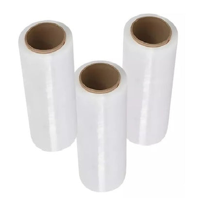 Pack x3 rollos plástico film vinipel strech 30cm x 300mts Transparente