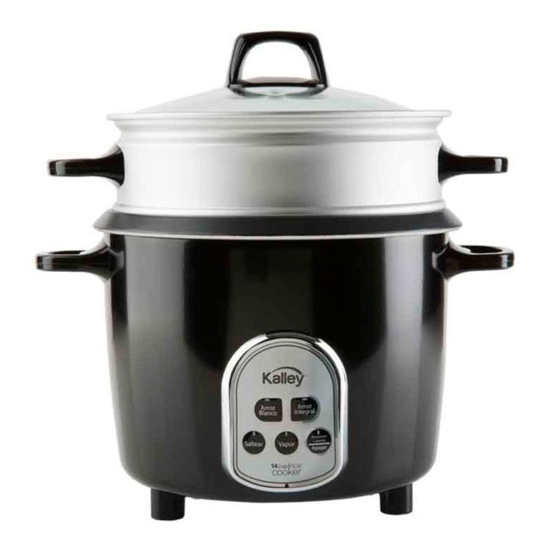 Olla Arrocera Kalley K-DRC14 Digital 7 Tazas 1.4 L + Vaporera