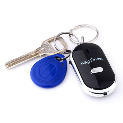 Llavero Alarma Localizador de Llaves con Sensor de Sonido y Linterna