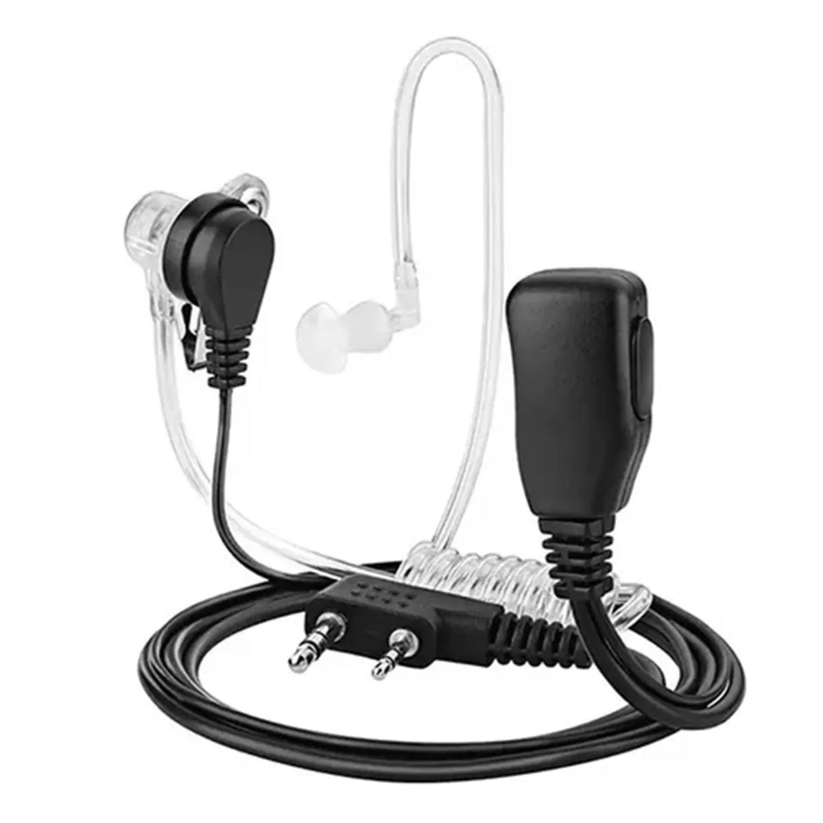 Auricular Manos Libres  Tipo Escolta con Tubo Acústico Transparente