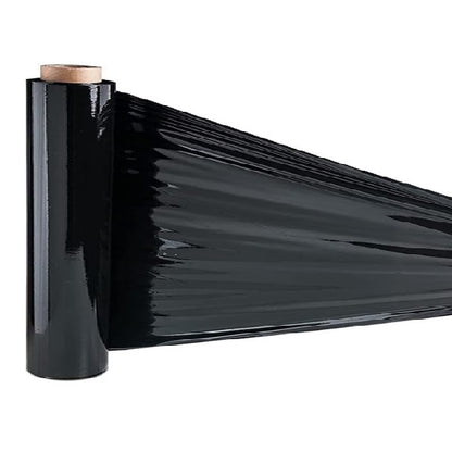 Rollo 25cm x 30m papel vinipel strech negro industrial