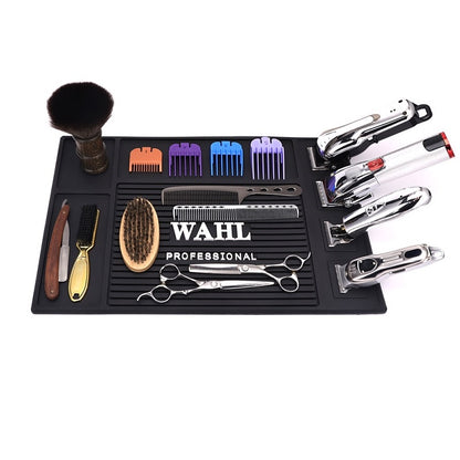 Tapete Magnético WAHL antideslizante para herramientas de barbería imantada