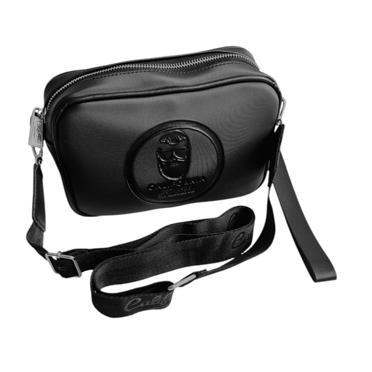 Carriel negro para hombre estilo urbano | Bolso California Original