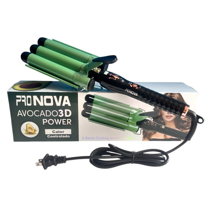 Rizador 3 barriles Pro 9633 de Aguacate – Tecnología Cerámica