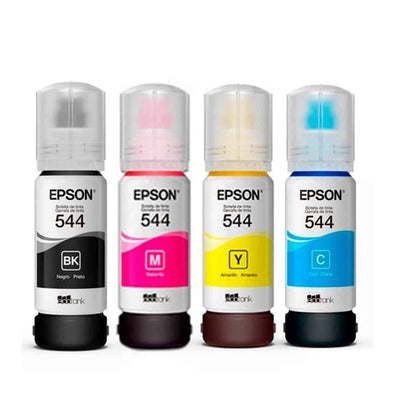 Botella de tinta Epson T544220-AL original para impresora