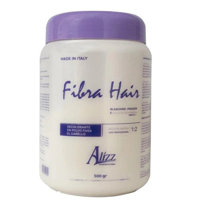 Fibra Hair Decolorante Alizz 500gr Polvo decolorante para 8 niveles