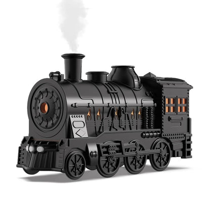 Humidificador Difusor Tren 300 ml Retro con efecto vapor 2 modos y luces LED
