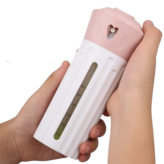 Dispensador portátil 4 en 1 botella de cremas para viaje