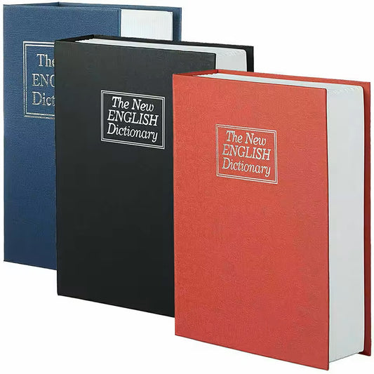 Caja Fuerte Camuflada en Forma de Libro con Llave para el Hogar y Oficina