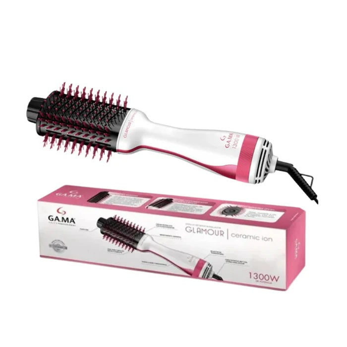 Cepillo Secador Gama Glamour Pink 1300W con tecnología Cerámica Ion