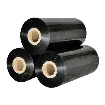 Pack x3 rollos de plástico vinipel stretch 25cm x 300m Negro