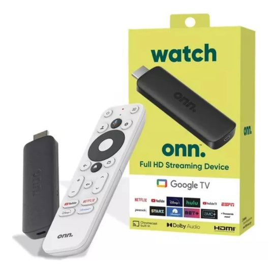 Convertidor TV Streaming  Watch Onn Full HD Android Control