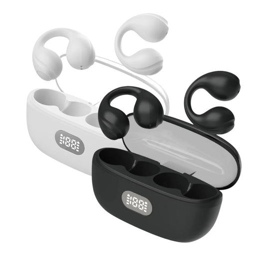 Audífonos Inalámbricos Tipo Earcuff Clip-on F50 Bluetooth Táctil